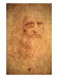 Self-Portrait, 1512 reproduction procédé giclée par  Leonardo da Vinci