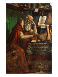 Saint Jerome, 1480 Giclée-tryk af Domenico Ghirlandaio