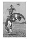One Man Rodeo, 1888 Giclee Print by Frederic Sackrider Remington