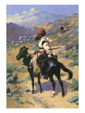 An Indian Trapper, 1889 Giclee Print by Frederic Sackrider Remington