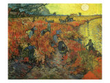 The Red Vineyard at Arles, 1888 Giclee Print by Vincent van Gogh