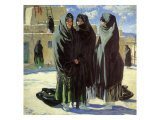 Taos Girls, 1916 Giclee-vedos tekijänä Walter Ufer