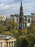 Walter Scott Memorial, Edinburgh, Scotland, United Kingdom, Europe Photographic Print by Ethel Davies