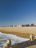 Beach Huts, Hayling Island, Hampshire, England, United Kingdom, Europe Photographic Print by James Emmerson