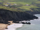 Rocky Coast and Beach, Slea Head, Dingle Peninsula, County Kerry, Munster, Republic of Ireland Photographic Print by Patrick Dieudonne