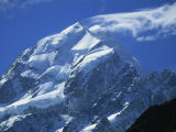 Mount Cook, Mount Cook National Park, Canterbury, South Island, New Zealand Photographic Print by Robert Francis