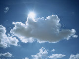 Sun Emerging from Behind Cloud, Near Mariental, Namibia, Africa Photographic Print by Lee Frost Sun Emerging from Behind Cloud, Near Mariental, Namibia, Africa Photographic Print by Lee Frost