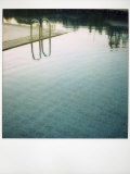 Polaroid of Swimming Pool with Reflections, Fez, Morocco, North Africa, Africa Photographic Print by Lee Frost