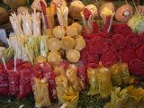 Tropical Fruit for Sale in Mexico, North America Photographic Print by Michelle Garrett
