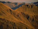 Early Morning Light on Mountains on the French Side of the Pyrenees, France, Europe Photographic Print by Fred Friberg
