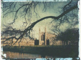 Polaroid Image Transfer of Chapel of King's College, Cambridge University, Cambridge, England, UK Photographic Print by Lee Frost