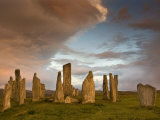 Standing Stones of Callanish at Dawn, Callanish, Near Carloway. Isle of Lewis, Scotland, UK Photographic Print by Lee Frost