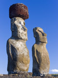 Ahu Tongariki, Rapa Nui, Chile Photographic Print by Hellier Gavin