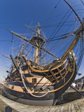 Hms Victory, Portsmouth Historical Dockyard, Portsmouth, Hampshire, England, UK Photographic Print by James Emmerson
