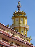 Cao Dai Prayer Hall, Long Hoa, Tayninh Provence, Vietnam, Indochina, Southeast Asia Photographic Print by Alain Evrard