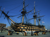 Hms Victory in Dock at Portsmouth, Hampshire, England, United Kingdom, Europe Photographic Print by Nigel Francis
