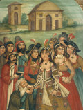 Qajar Painting, Shiraz Museum, Iran, Middle East Fotografie-Druck von Robert Harding