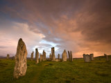 Standing Stones of Callanish, Callanish, Near Carloway, Isle of Lewis, Outer Hebrides, Scotland Photographic Print by Lee Frost