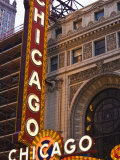 Chicago Theatre, Theatre District, Chicago, Illinois, United States of America, North America Photographic Print by Amanda Hall