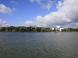 View across Toolo Bay to the Opera House, Helsinki, Finland, Scandinavia, Europe Photographic Print by Kelly Michael