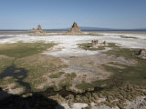 Desolate Landscape of Lac Abbe, Dotted with Limestone Chimneys, Djibouti, Africa Photographic Print by Mcconnell Andrew
