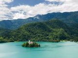 Lake Bled, Slovenia, Balkans, Europe Photographic Print by Lawrence Graham