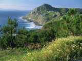 Rugged Coastline of the Lower Estuaries, Galicia, Spain, Europe Photographic Print by Maxwell Duncan