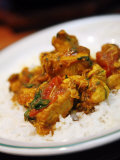 Chicken Curry Balti Dish at Al Frash Restaurant in the Balti Triangle. Birmingham, England, UK Photographic Print by Levy Yadid