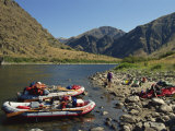 White Water Rafts, Hell's Canyon, Idaho, United States of America, North America Photographic Print by O'callaghan Jane
