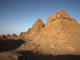 Royal Cemetery of Nuri, Burial Place of King Taharqa, Karima, Sudan Photographic Print by Mcconnell Andrew