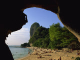 Ao Phra Nang, Province of Krabi, Thailand, Southeast Asia Photographic Print by Morandi Bruno