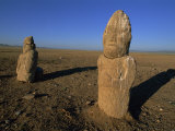 Statues, Khustai National Park, Tov, Mongolia, Central Asia Photographic Print by Morandi Bruno