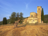 San Antimo Abbey, Siena Province, Tuscany, Italy, Europe Photographic Print by Morandi Bruno