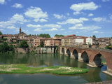River and Bridge with the Town of Albi in the Background, Tarn Region, Midi Pyrenees, France Photographic Print by Lightfoot Jeremy River and Bridge with the Town of Albi in the Background, Tarn Region, Midi Pyrenees, France Photographic Print by Lightfoot Jeremy