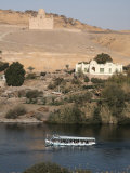 Overlooking the River Nile and the Mausoleum of Aga Khan, Aswan, Egypt, North Africa, Africa Photographic Print by Mcconnell Andrew