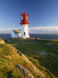 Lindesnes Fyr Lighthouse, Southernmost Point in Norway, Scandinavia, Europe Photographic Print by Gavin Hellier