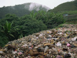 Rubbish Dump in Jungle, Malaysia, Southeast Asia Photographic Print by Miller John