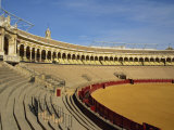 Bullring in the City of Seville, Andalucia, Spain, Europe Photographic Print by Miller John