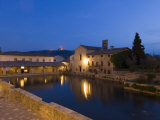 Thermae of Bagno Vignoni, Val D'Orcia, Siena Province, Tuscany, Italy, Europe Photographic Print by Pitamitz Sergio