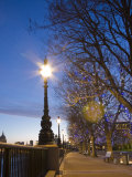 Along the Banks of the River Thames, London, England, United Kingdom, Europe Photographic Print by Kelly Michael