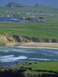 Aerial View over the Dingle Peninsula, County Kerry, Munster, Republic of Ireland, Europe Photographic Print by Maxwell Duncan