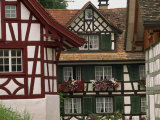 Timber Framed Houses Near Konstanz in the Thurgau Region of Switzerland, Europe Photographic Print by Miller John