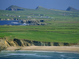 Aerial View over the Dingle Peninsula, County Kerry, Munster, Republic of Ireland, Europe Photographic Print by Maxwell Duncan