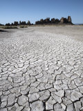 Desolate Landscape of Lac Abbe, Dotted with Limestone Chimneys, Djibouti, Africa Photographic Print by Mcconnell Andrew