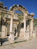 Columns of the Aphrodite Temple at the Archaeological Site of Aphrodisias, Anatolia, Turkey Minor Photographic Print by Lightfoot Jeremy