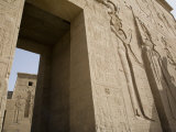 Entrance of the Temple of Philae, UNESCO World Heritage Site, Nubia, Egypt Photographic Print by Olivieri Oliviero