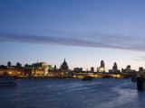London Skyline at Dawn, London, England, United Kingdom, Europe Photographic Print by Kelly Michael