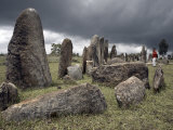 Mysterious Site of Tiya, Containing around 36 Ancient Stelae, Tiya, Ethiopia Photographic Print by Mcconnell Andrew