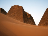 Pyramids of Meroe, Sudan's Most Popular Tourist Attraction, Bagrawiyah, Sudan, Africa Photographic Print by Mcconnell Andrew