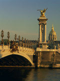 Pont Alexandre Iii before the Grand Palais and the Petit Palais, Paris, France, Europe Photographic Print by Gavin Hellier